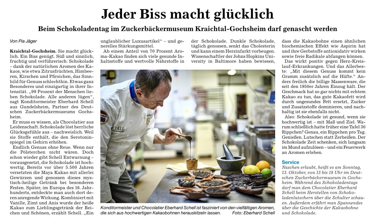 Schokoladentag in Kraichtal