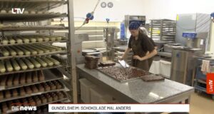 Schell Schokoladen in der Produktion. Pralinenherstellung