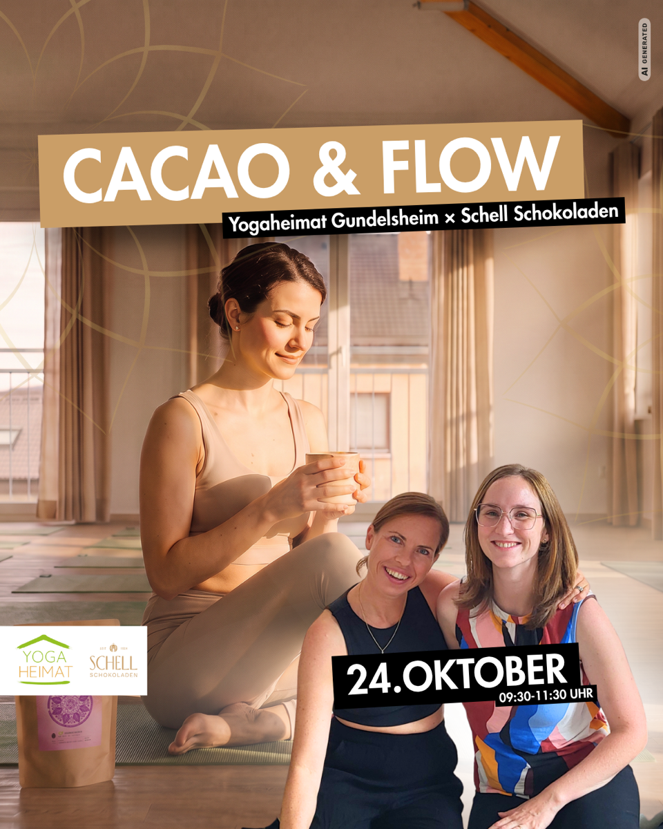 Yoga & Kakaozeremonie mit Schell Schokoladen