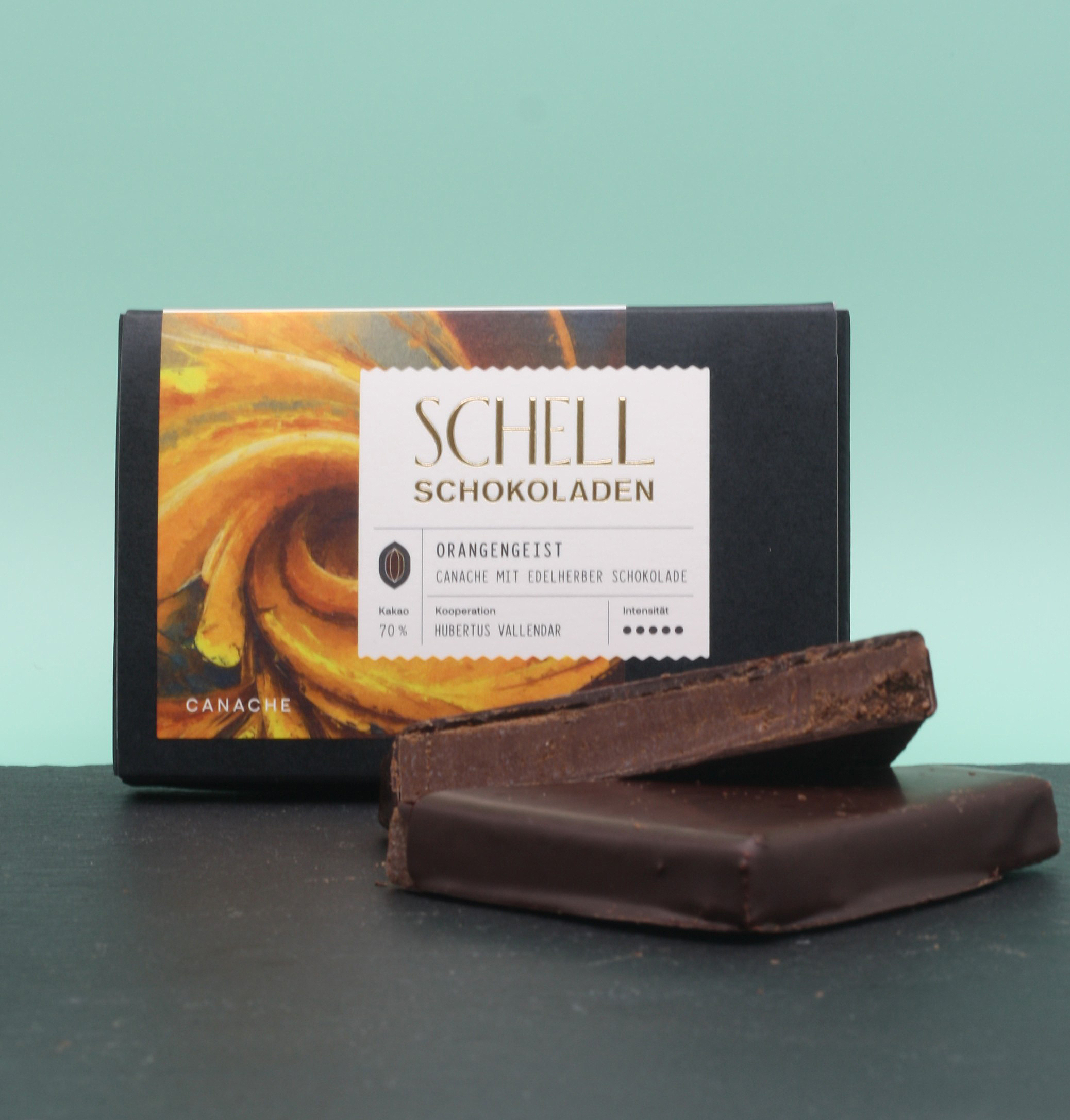 Pralinenschokolade - Orangengeist